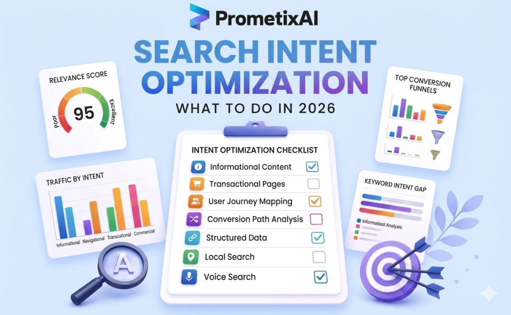 Search intent optimization seo in 2026
