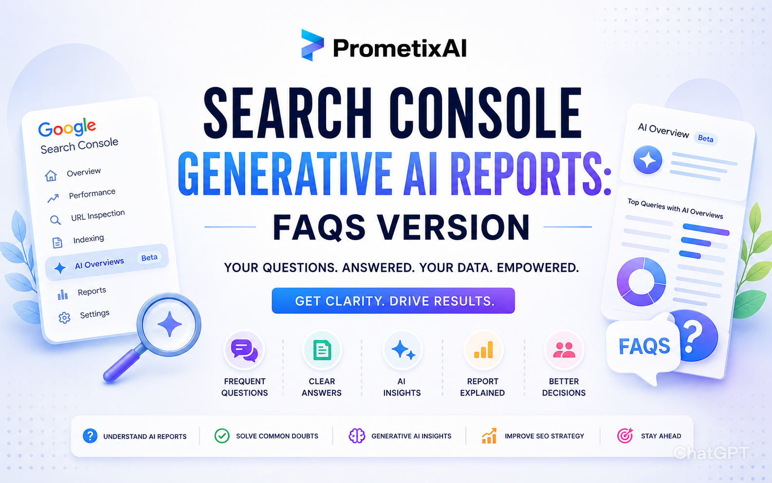 search console generative AI report