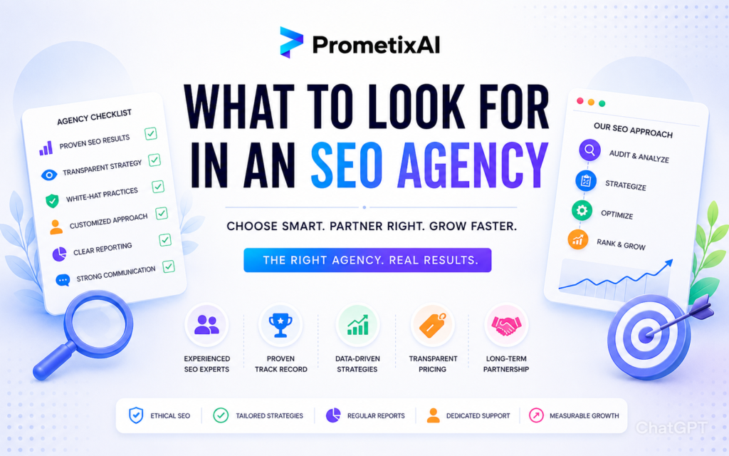 seo agency what to look for