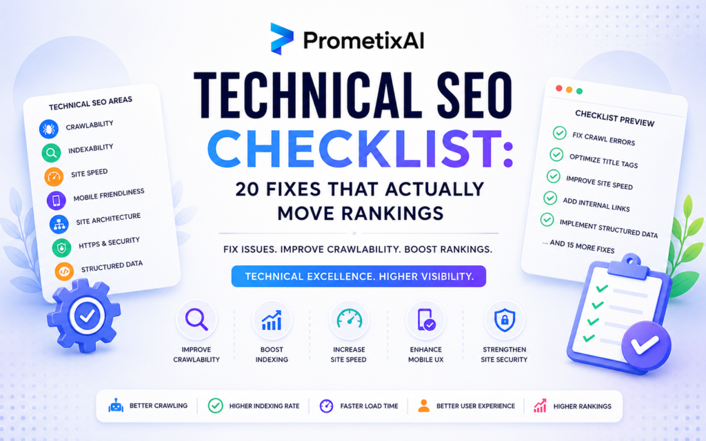 technical seo checklist