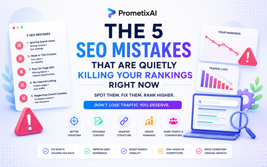 5 seo mistakes